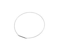 LUTH Premium Profi Parts Bague de serrage avant pour manchon de porte compatible avec Bosch 00670743 dans la machine à laver