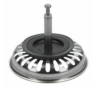 LUTH Premium Profi Parts Bonde à panier 83 mm de diamètre compatible avec Blanco 125555 avec tige de levage 8 x 47 mm pour bonde d'évier