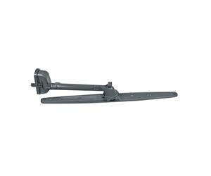 LUTH Premium Profi Parts Bras de lavage compatible avec Whirlpool 481010607711 Haut Centre Gris avec tube pour lave-vaisselle