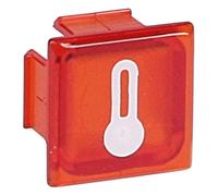 LUTH Premium Profi Parts Cache Lampe Compatible avec Neff 00423816 Lentille Rouge pour Température Cuisinière