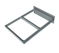 LUTH Premium Profi Parts Cadre 470 x 335 x 108 mm compatible avec Hailo 1094099 Cadre gris pour système de collecte des déchets encastrable