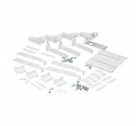LUTH Premium Profi Parts Compatible avec Beko Kit de montage de porte pour portes remorquées 4647710100 sur réfrigérateur-congélateur