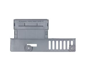 LUTH Premium Profi Parts Compatible avec le guide de panier Smeg - Hauteur réglable - Pour panier supérieur 698290464 - Passe au lave-vaisselle