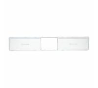 LUTH Premium Profi Parts Couvercle de lampe compatible avec Bauknecht 481244068044 453 x 80 mm pour hotte aspirante