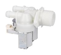 LUTH Premium Profi Parts Électrovanne 180° 2x12mmø compatible avec Beko 2466302002 pour machine à laver