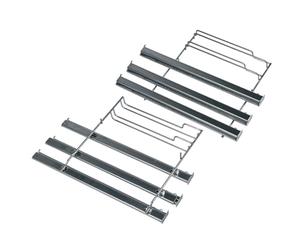 LUTH Premium Profi Parts Grille de maintien avec tiroir télescopique pour plaque de cuisson compatible avec Siemens 11005093 dans four à vapeur