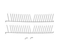 LUTH Premium Profi Parts Inserts de panier inférieur compatibles avec Bosch 00443403 pour lave-vaisselle 2 x 16 broches Bluparts dans le lave-vaisselle