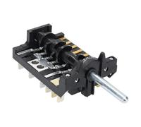 LUTH Premium Profi Parts Interrupteur de fonction four compatible Smeg 811730074 B&S 3073/37 pour cuisinière