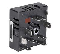 LUTH Premium Profi Parts Interrupteur de plaque de cuisson 2 circuits compatible avec Electrolux 140013340025 Ego 50.85031.000 pour cuisinière