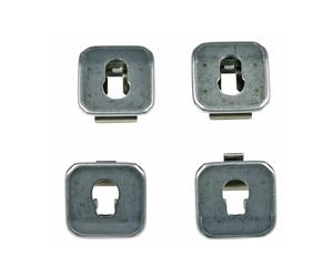 LUTH Premium Profi Parts Jeu de douilles compatibles avec Bosch 00631174 pour grille de suspension extractible droite/gauche four