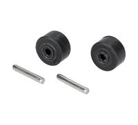 LUTH Premium Profi Parts Jeu de roues avec axes pour buse de sol électrique AEG 4055483178 sur aspirateur à manche