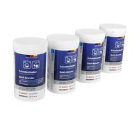 LUTH Premium Profi Parts Kit de détartrant rapide compatible avec Bosch 00312523 pour machine à laver et lave-vaisselle 4 x 250 g