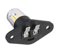 LUTH Premium Profi Parts Lampe 2 W 240 V avec socle de fixation 2 x 4,8 mm compatible avec Bauknecht C00844875 pour micro-ondes