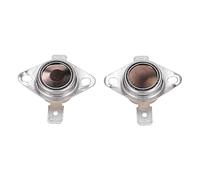 LUTH Premium Profi Parts Limiteur de température pour chauffage compatible avec Ariston C00116598 dans sèche-linge 2 pièces