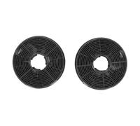 LUTH Premium Profi Parts Lot de 2 filtres à charbon de 105 mm de diamètre compatibles avec Candy 49040890 Bluparts pour hotte aspirante