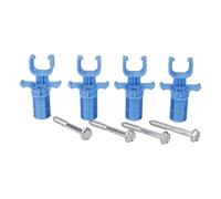 LUTH Premium Profi Parts Lot de 4 sécurités de transport compatibles avec Bosch 10012244 - Fixation pour tambour et machine à laver