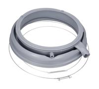 LUTH Premium Profi Parts Manchon de porte résistant aux alcalis avec anneaux de serrage compatible avec Bosch 20007282 pour machine à laver