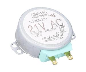 LUTH Premium Profi Parts Moteur de plateau tournant compatible avec Samsung De31-10154d pour micro-ondes