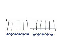 LUTH Premium Profi Parts Panier supérieur compatible avec les rangées de picots pliants Bosch 00489466 pour verres et lave-vaisselle