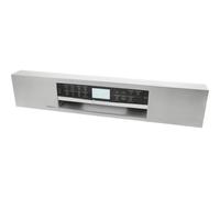 LUTH Premium Profi Parts Panneau de commande en acier inoxydable compatible avec Bosch 11039965 pour lave-vaisselle