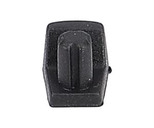 LUTH Premium Profi Parts Pied en caoutchouc pour grille creuse compatible avec Bauknecht 481010653794 sur plaque de cuisson à gaz