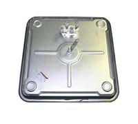 LUTH Premium Profi Parts Plaque de cuisson carrée 220 x 220 mm 2600 W 400 V avec protection commerciale