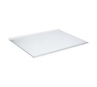 LUTH Premium Profi Parts Plaque en verre supérieure compatible avec Gorenje 433234 482 x 325 mm avec baguettes pour réfrigérateur-congélateur