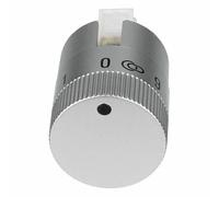 LUTH Premium Profi Parts Poignée 2 cercles pour plaque de cuisson compatible Siemens 00428972 - Rétractable sur cuisinière