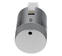 LUTH Premium Profi Parts Poignée de four compatible avec Siemens 00429405 - Poignée rotative argentée pour fonctions de présélection de cuisinière