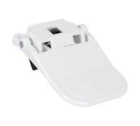 LUTH Premium Profi Parts Poignée de porte blanche compatible avec Fagor LA8E00092 pour machine à laver