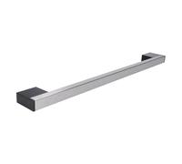 LUTH Premium Profi Parts Poignée de porte compatible avec Amica 8511930 pour four en acier inoxydable argent 412mm x 458mm x 21mm x 50mm