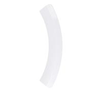 LUTH Premium Profi Parts poignée de porte compatible avec Bosch Siemens 00497522 00644221 sèche-linge poignée iQ100 iQ300 iQ500 WT44 WT46 sèche-linge pompe à chaleur ouverture porte poignée blanche