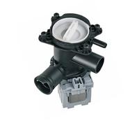LUTH Premium Profi Parts Pompe de vidange compatible avec Bosch 00145777 Copreci avec tête de pompe et tamis pour machine à laver