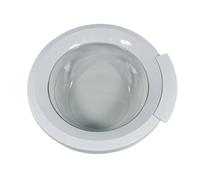LUTH Premium Profi Parts Porte compatible avec Bosch 11008957 avec anneaux de porte avant charnière poignée pour machine à laver