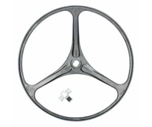 LUTH Premium Profi Parts Poulie compatible avec Whirlpool 481252888111 avec support pour courroie trapézoïdale machine à laver chargement par le haut