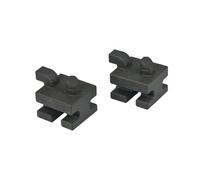 LUTH Premium Profi Parts Prise compatible avec Siemens 00637444 Support en céramique arrière pour grille de support d'accessoires Four avec micro-ondes 2 pièces