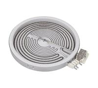 LUTH Premium Profi Parts Radiateur radiant à 2 circuits, compatible avec Zanussi 140057323010 Ego 10.51212.071 pour plaque de cuisson