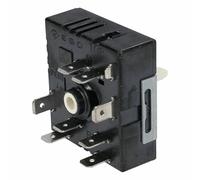 LUTH Premium Profi Parts Régulateur d'énergie 1 cercle compatible avec EGO 50.87021.000 pour plaque de cuisson vitrocéramique