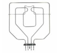 LUTH Premium Profi Parts Résistance supérieure Elément chauffant Grille rabattable compatible avec Bosch Siemens 00470845 470845 EGO 20.41384.000 2800W 230V pour four Cuisinière