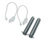 LUTH Premium Profi Parts Ressorts de charnière de porte, compatibles avec Siemens 00754870, code couleur vert, avec poulies pour lave-vaisselle