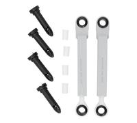 LUTH Premium Profi Parts Set d'amortisseurs 100N avec boulons compatibles avec AEG Elektrolux 4071361473 pour Machine à Laver 2 pièces