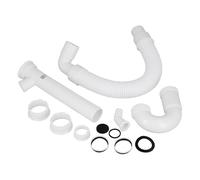 LUTH Premium Profi Parts Siphon flexible 1 1/2" x 40/50 mm avec raccord d'appareil 3/4" compatible avec Kirchhoff 98836548 pour évier