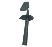 LUTH Premium Profi Parts spatule compatible avec Vorwerk Thermomix TM5 TM31 | Raclette à pâte pour robot de cuisine, avec collerette de sécurité et crochet pour panier cuisson