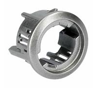 LUTH Premium Profi Parts Support de bouton compatible avec Whirlpool 481241129017 Argenté Petit pour micro-ondes