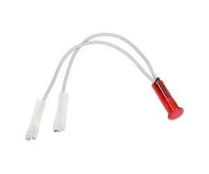 LUTH Premium Profi Parts Témoin lumineux compatible avec Neff 00152746 - Lampe de signalisation rouge pour plaque de cuisson à gaz