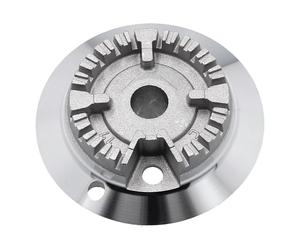LUTH Premium Profi Parts Tête de brûleur 65 mm de diamètre compatible avec Smeg 878010083 sur plaque de cuisson à gaz