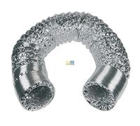 LUTH Premium Profi Parts Tuyau d'aspiration Universel 100erR 5m Aluminium pour système de conduits d'air hotte d'aspiration de sécheur