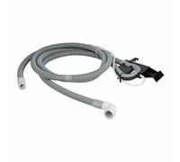 LUTH Premium Profi Parts Tuyau de vidange 33/24 mm Ø 2,8 m compatible avec Bauknecht 481010782409 pour lave-vaisselle