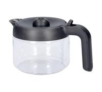 LUTH Premium Profi Parts Verseuse en verre avec couvercle compatible Kenwood Kw711539 pour cafetière filtre