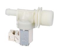 LUTH Premium Profi Pièces Électrovanne 1 voie 180° 12 mm Ø compatible avec Bauknecht 481228128462 C00311288 pour lave-vaisselle Valve d’arrivée d’eau 3/4" Type 329 T60° 220-240 V